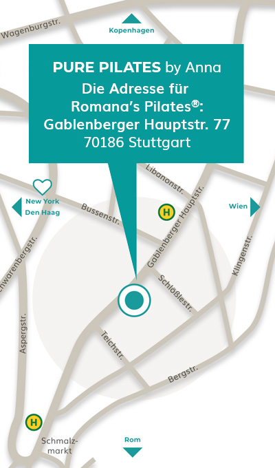PURE PILATES in der Gablenberger Hauptstr. 77 Stuttgart-Ost